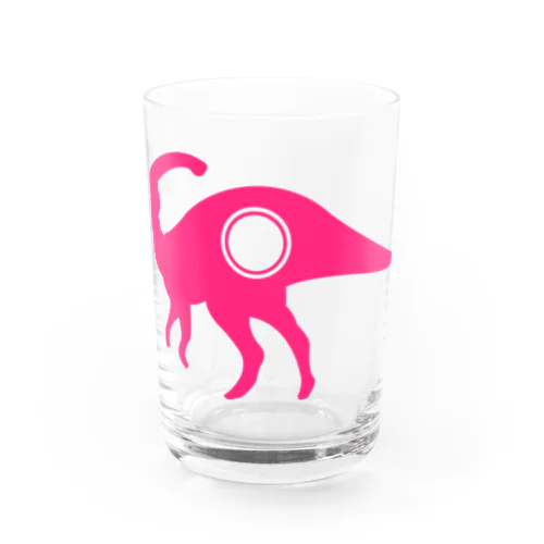 Dinosaurs monogram7 Water Glass