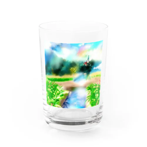 思い出のお花畑 Water Glass