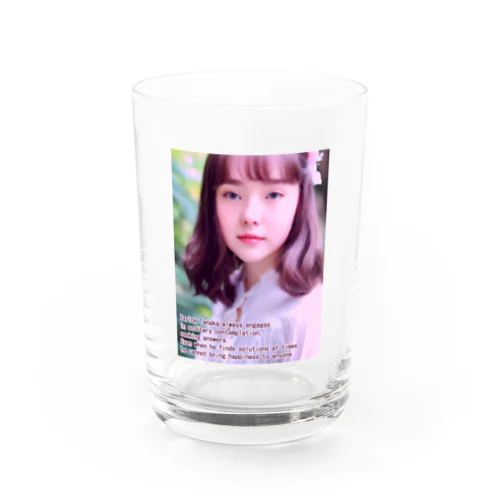 かわい子ちゃん＃1 Water Glass