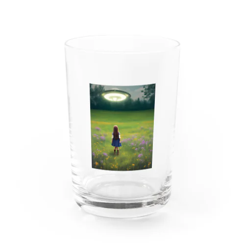UFOと少女 Water Glass