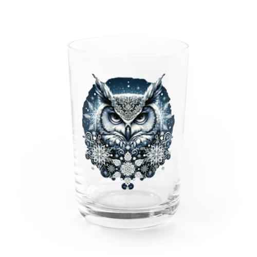 フクロウリース Water Glass