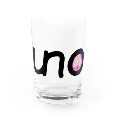 UNOロゴ×ドットビキニヒップ Water Glass