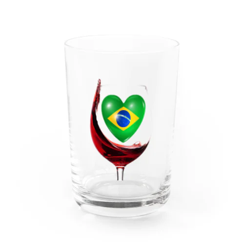 国旗とグラス：ブラジル（雑貨・小物） Water Glass