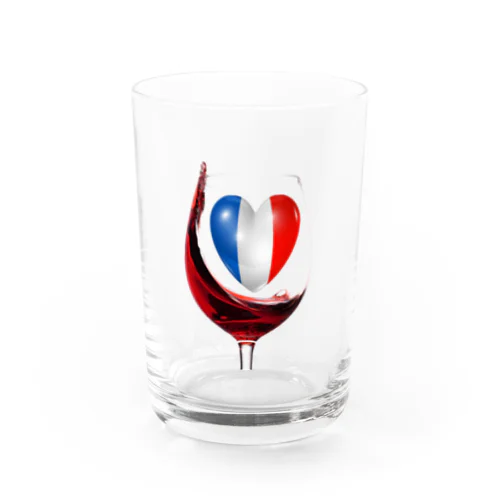 国旗とグラス：フランス（雑貨・小物） グラス