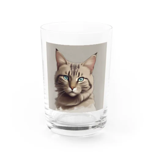 エレガントなネコ グラス