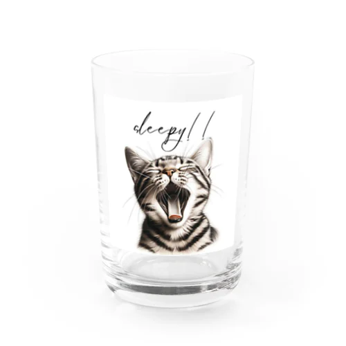 眠たい猫 Water Glass