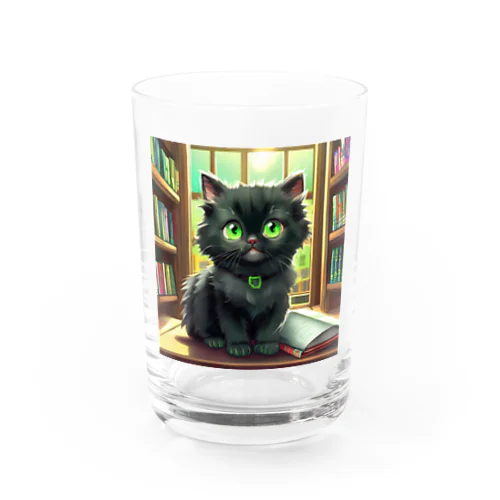 図書室の黒猫01 Water Glass