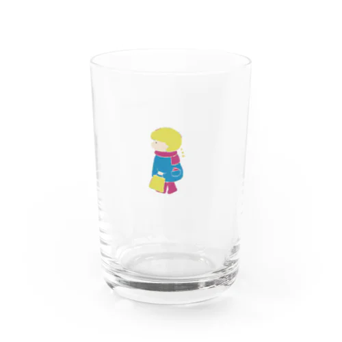 おんなのコのお買い物 Water Glass