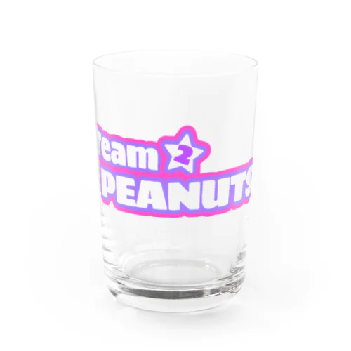 チーム★ピーナッツ2周年記念グッズ(シンプル) Water Glass