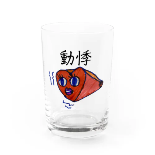 動悸ちゃん Water Glass