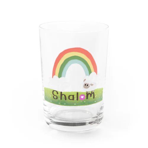 Shalom 虹 Water Glass