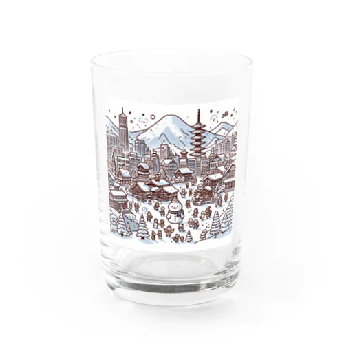 雪の花火 Water Glass