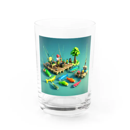 釣り　LEGO？ Water Glass