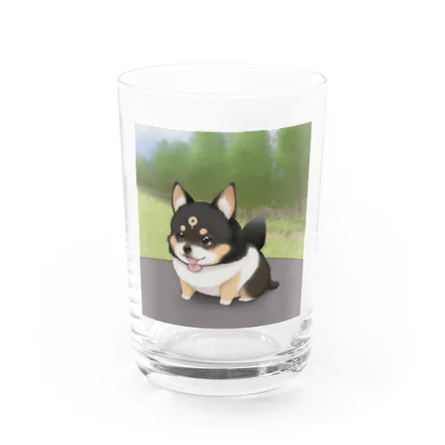 かわいいワンちゃん Water Glass