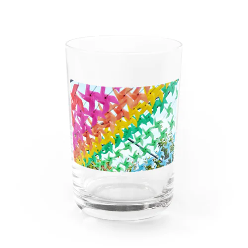 かざぐるま Water Glass