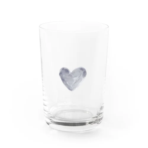 heart Water Glass
