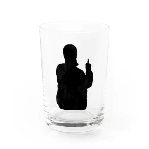 黒い男 Water Glass