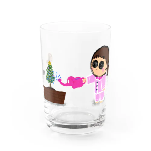 ハッピークリスマス！ Water Glass