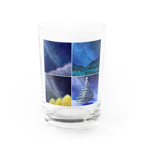 「四季と星」の4部作 Water Glass