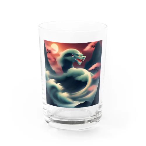 大蛇が如し Water Glass