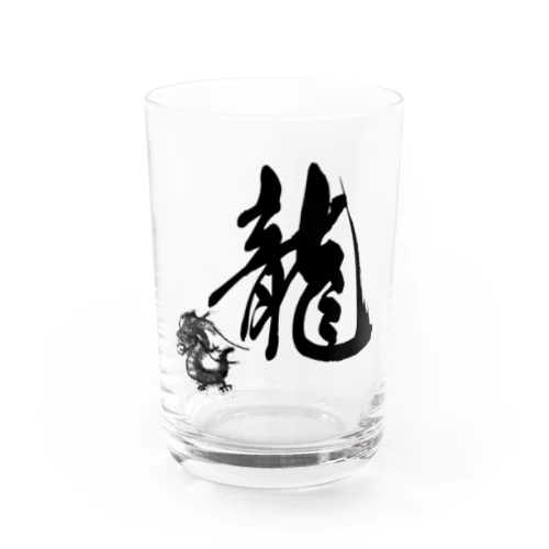 和風　龍４ Water Glass