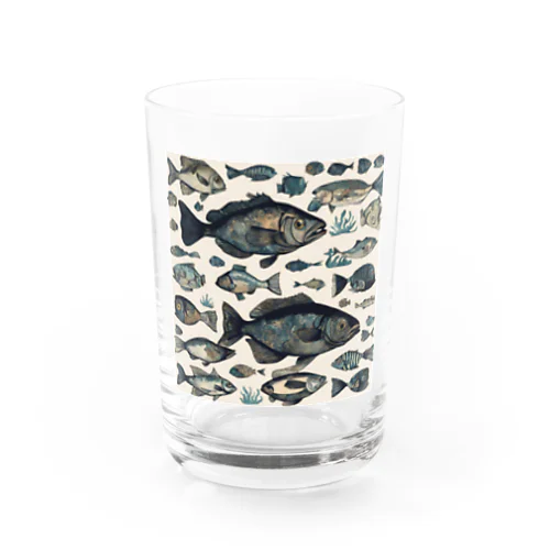 魚グッズ Water Glass