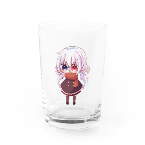 冬の装いエレンちゃん Water Glass