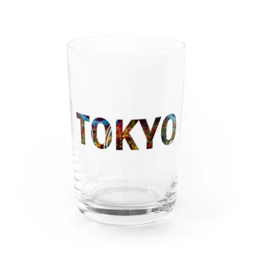 Tokyo 夜景 Water Glass