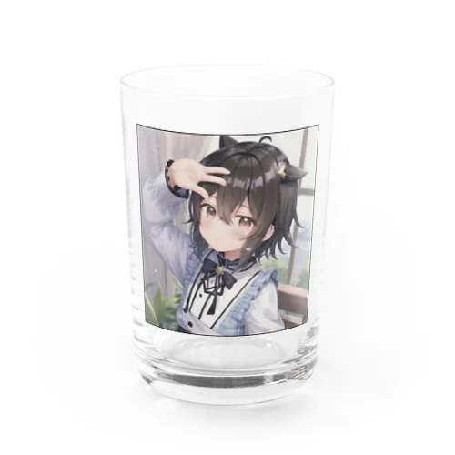 学校の中の少年 Water Glass