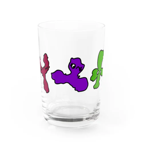 ビフィズス菌三兄弟 Water Glass