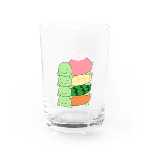 かめかめ倶楽部グラス Water Glass