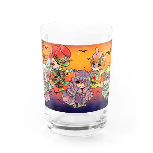 はなまるハロウィン2023 ハロウィンアリス Water Glass