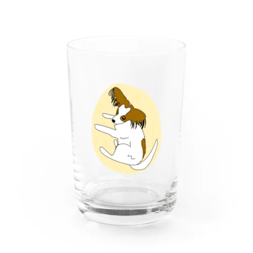 ゆったりしたパピヨン Water Glass