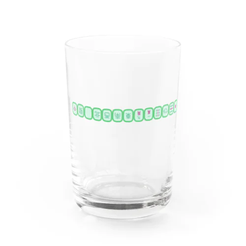 さかさま国士無双ちゃん Water Glass