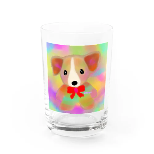 いぬLOVE Water Glass