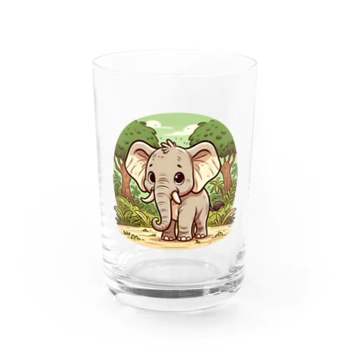 elephant【ビンテージアニマル】 Water Glass