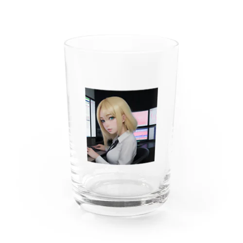 投資家女子 Water Glass