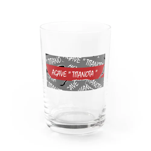 AGAVE”TITANOTA”シグネチャーロゴ Water Glass