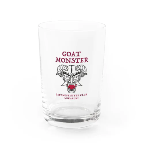 GOAT MONSTER Water Glass