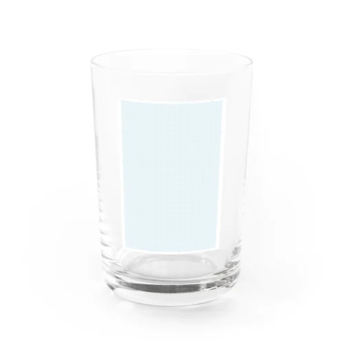 方眼紙 Water Glass