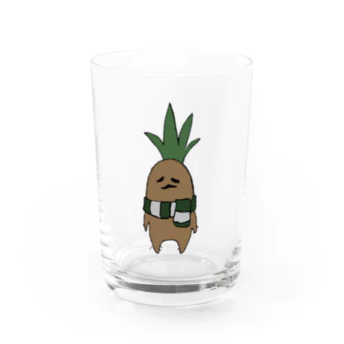 ﾏﾝﾄﾞﾚちゃん(マフラー付) Water Glass