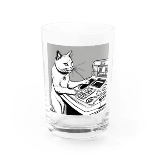 ボタン猫（シリアス） Water Glass