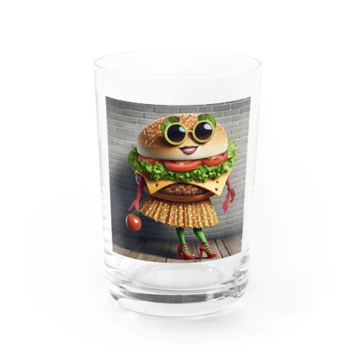 おしゃれハンバーガージェシー Water Glass