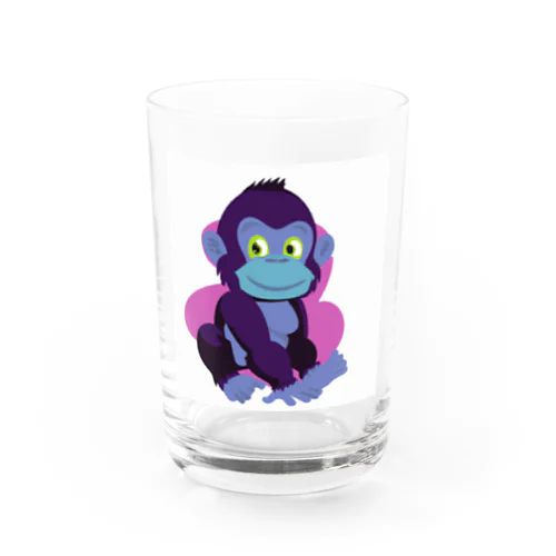 愛されゴリラちゃん Water Glass