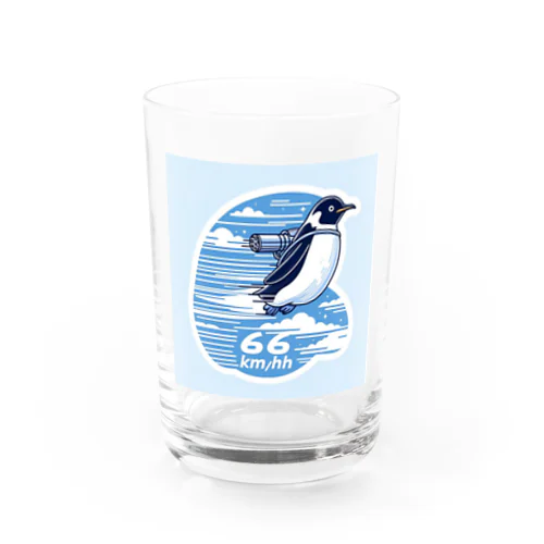 Flying_penguin Water Glass