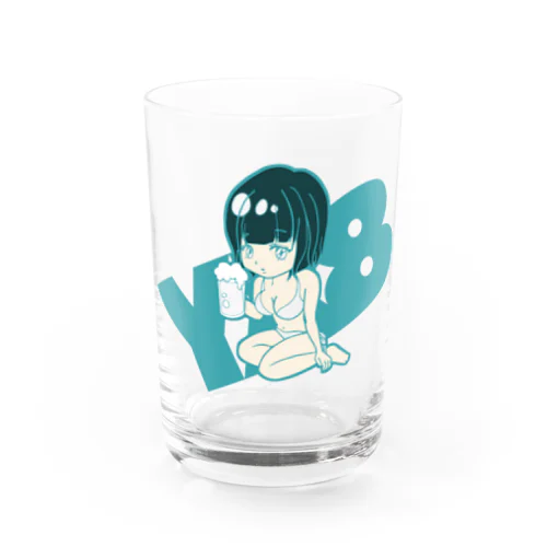 やっつんショートグラスミントグリーン Water Glass