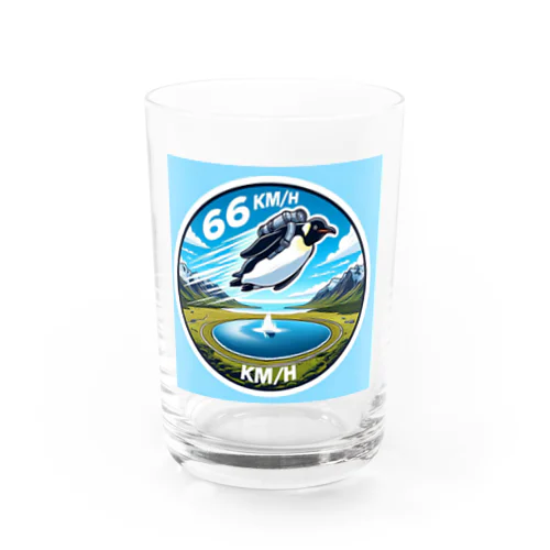 Flying_penguin12 Water Glass