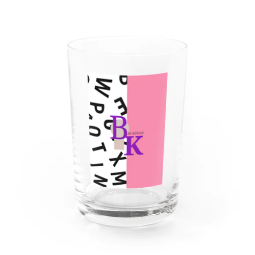 美空間Bi-Kukan LOGOシリーズ アルファベット Water Glass