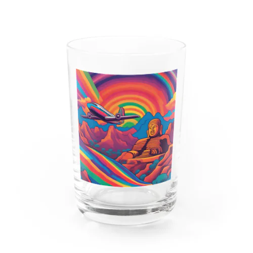 Psychedelic history mix 3 Water Glass