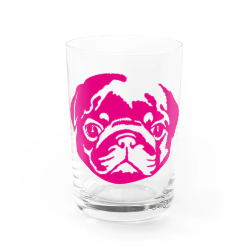 francesca pink Water Glass